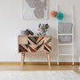 Hanah Home City Triangle Multicolor